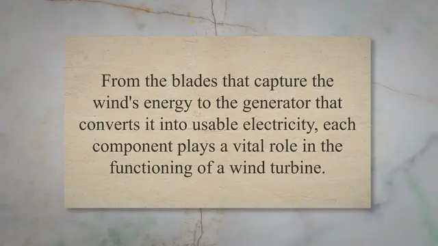 Video thumbnail for The Anatomy of a Wind Turbine: Exploring the Key Components and Their Roles