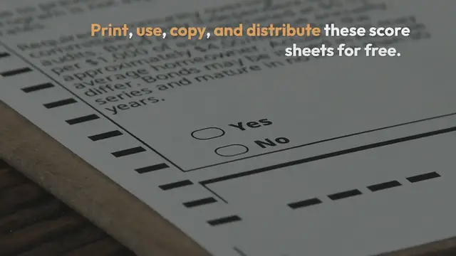 Video thumbnail for Free Yahtzee Score Sheets