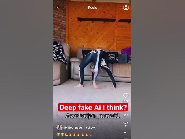 Video thumbnail for Deep fake ai is to real #wtf it has to be 😳