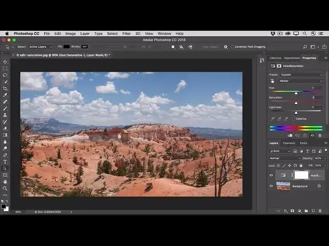 Video thumbnail for How to adjust the intensity of colors in a photo in photoshop 2022