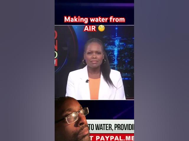 Video thumbnail for How to create water out of air #diy #fypシ #water