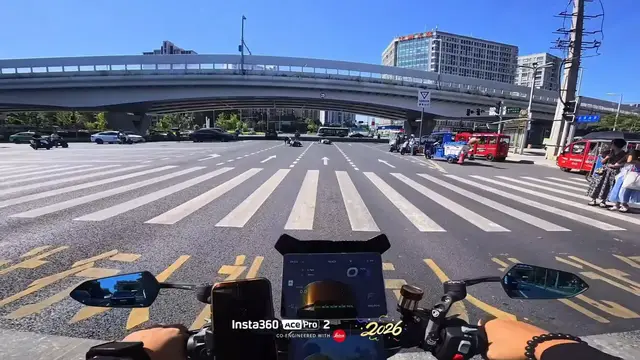 Video thumbnail for E-Scooter Crash at Sichuan Intersection!