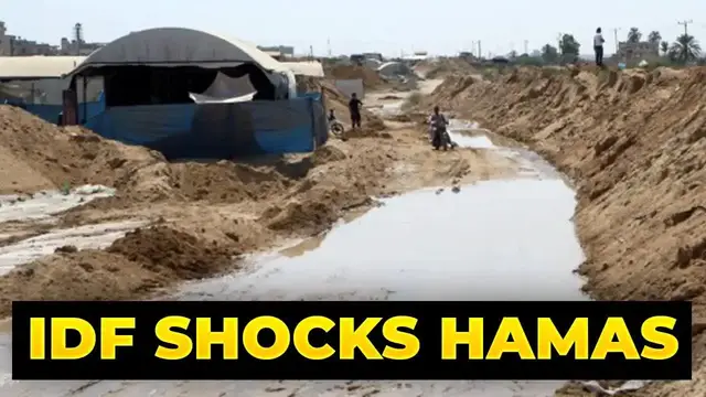 Video thumbnail for business basics: israel floods gaza tunnels: hamas surrender & military strategy