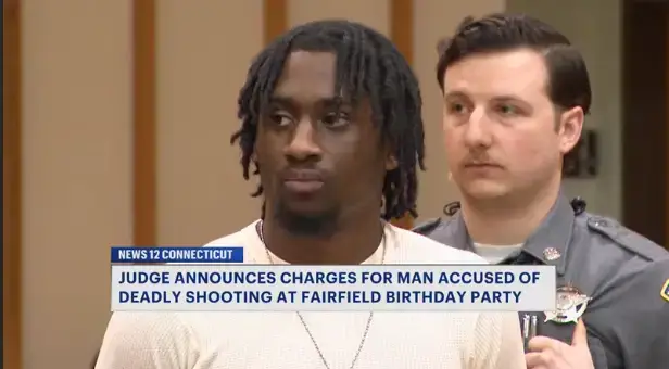 Video thumbnail for Murder charge moves forward in Fairfield birthday party killing, suspect pleads not guilty