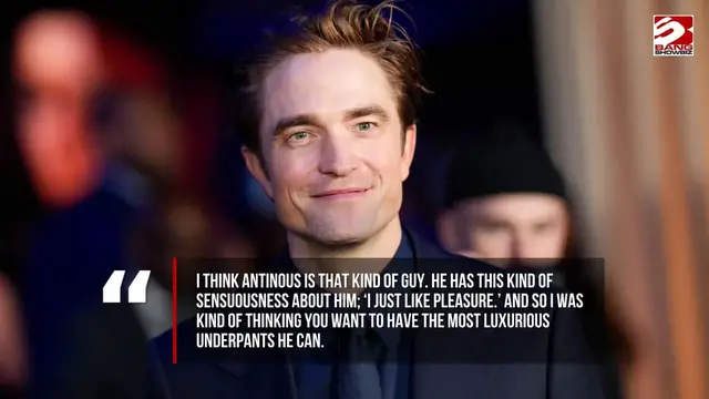 Video thumbnail for Robert Pattinson wanted 'cheetah' print underpants for The Odyssey