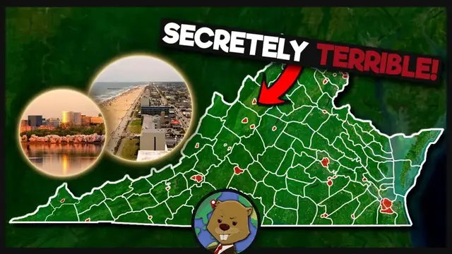 'Video thumbnail for Why Virginia Has America's Strangest County System'