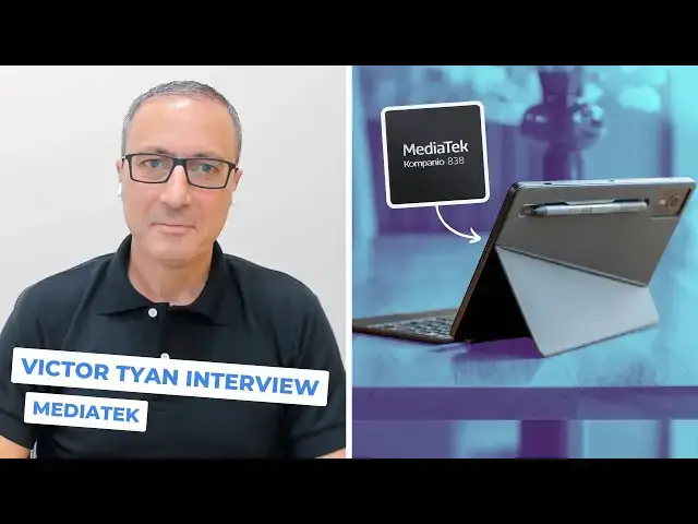 Video thumbnail for Kompanio 838 And The Future Of ARM Chromebooks With MediaTek's Victor Tyan