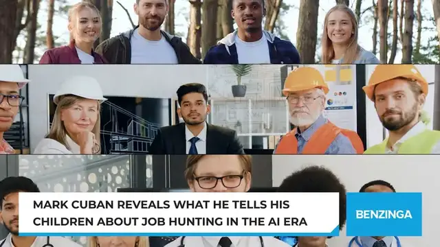 Video thumbnail for Mark Cuban Reveals What He Tells His Children About Job Hunting In The AI Era