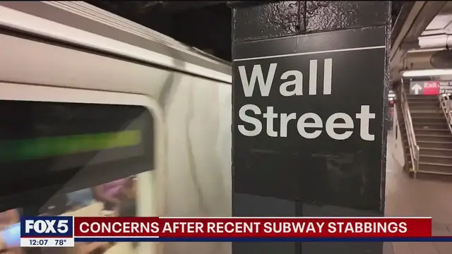 'Video thumbnail for NYPD Commissioner Tisch on 2 recent subway stabbings'