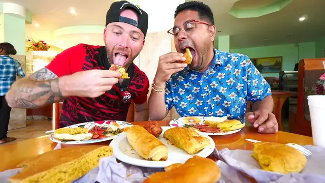 Video thumbnail for Traditional TRINIDAD AND TOBAGO Breakfast + Luxury Villa Tour in Tobago!!