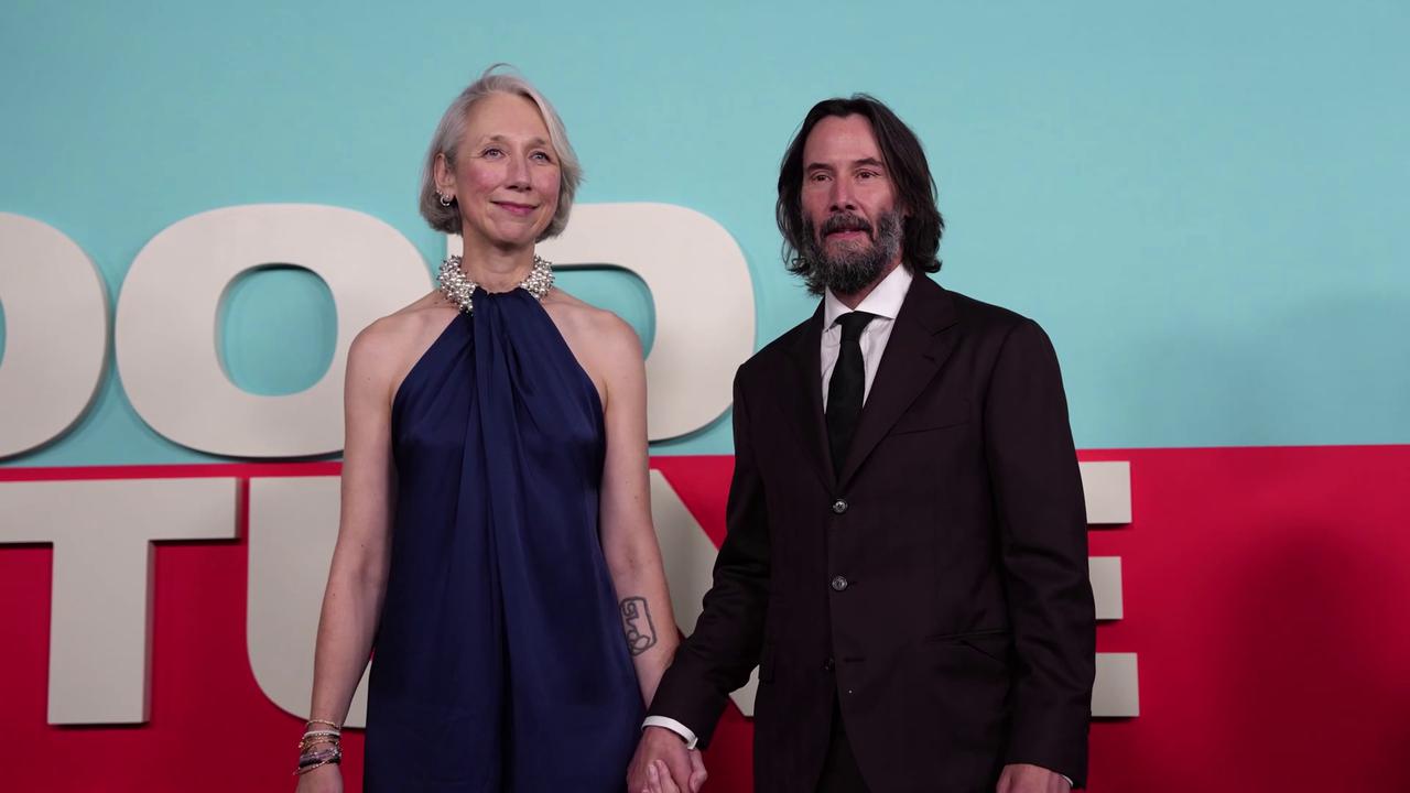 Video thumbnail for UNCAPTIONED: Keanu Reeves makes rare comment about love with Alexandra Grant.