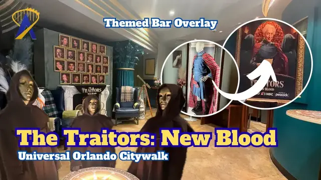 Video thumbnail for The Traitors Bar, Inspired by the TV Show at Universal Orlando's Citywalk
