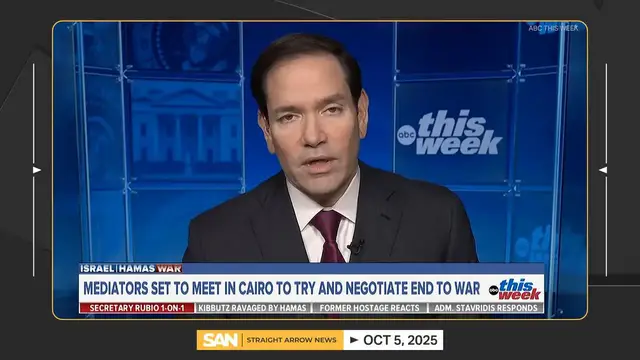 'Video thumbnail for Israel and Hamas to hold technical peace talks in Cairo'