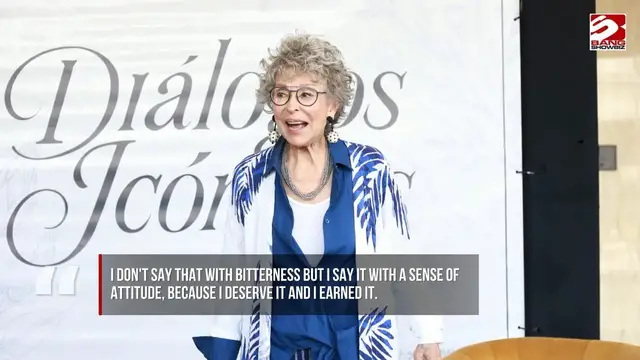 Video thumbnail for Rita Moreno reveals she is looking forward to being 'insulted' on her 95th birthday