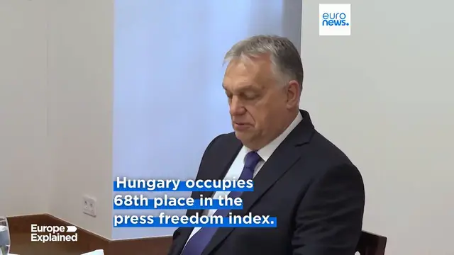 Video thumbnail for Europe best region in world for press freedom but situation worsening, says RSF