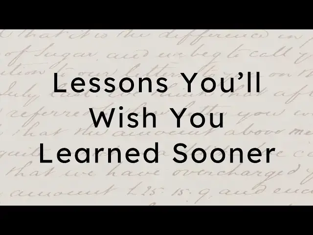 Video thumbnail for Things You’ll Only Realize When It’s Too Late to Turn Back