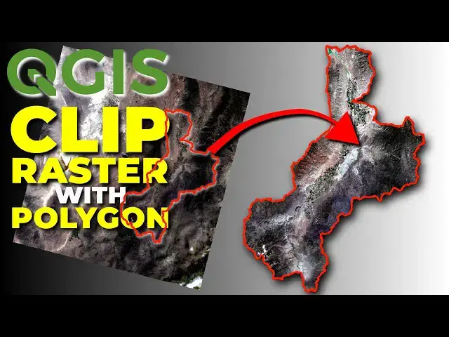 'Video thumbnail for Clip a Raster to a Polygon with QGIS'
