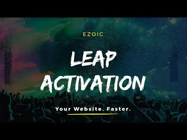 Video thumbnail for How To Add A Site On Ezoic? Part 2: LEAP Activation - CDN Caching And Webpages Optimization