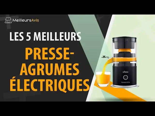 Video thumbnail for ⭐️ MEILLEUR PRESSE-AGRUMES ÉLECTRIQUE - Comparatif 2024
