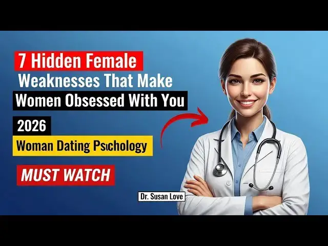 Video thumbnail for 7 Hidden Female Weaknesses That Make Women Obsessed With You – Master These and She’ll Chase You