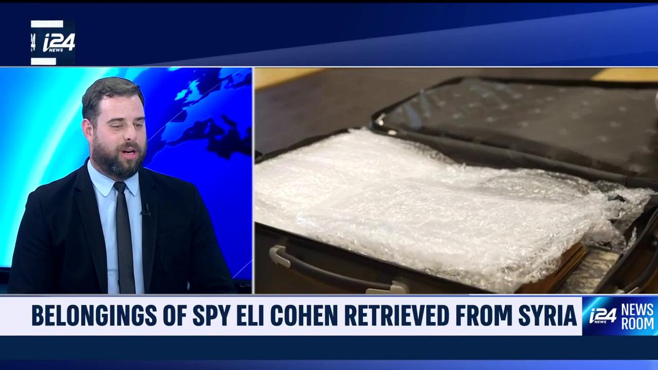 Video thumbnail for Executed Israeli spy Eli Cohen's belongings returned 60 years later