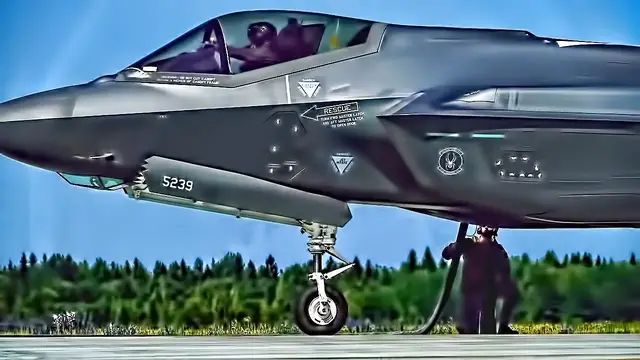 'Video thumbnail for AFSOC Forward Arming & Refueling Point For F-35A & F-15E'