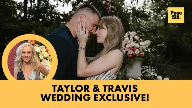 'Video thumbnail for Taylor and Travis' 'Gilded Age' wedding? Exclusive details revealed'