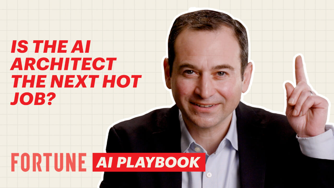 Video thumbnail for Is the AI Architect The Next Hot Job? | Fortune AI Playbook