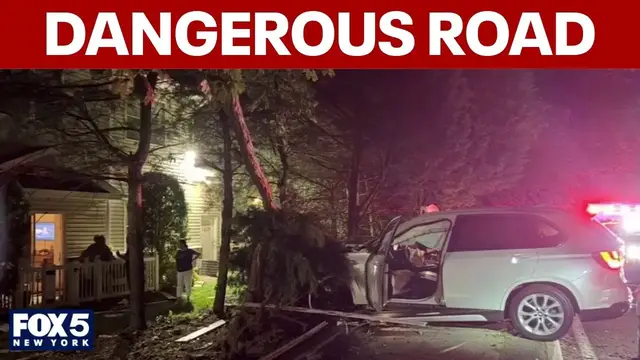 Video thumbnail for Fighting for safety improvements to Amityville road