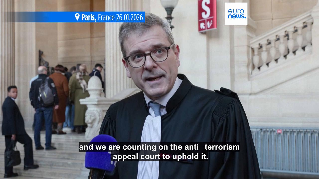 Video thumbnail for Appeal trial for men convicted of 2020 beheading of teacher Samuel Paty opens in France