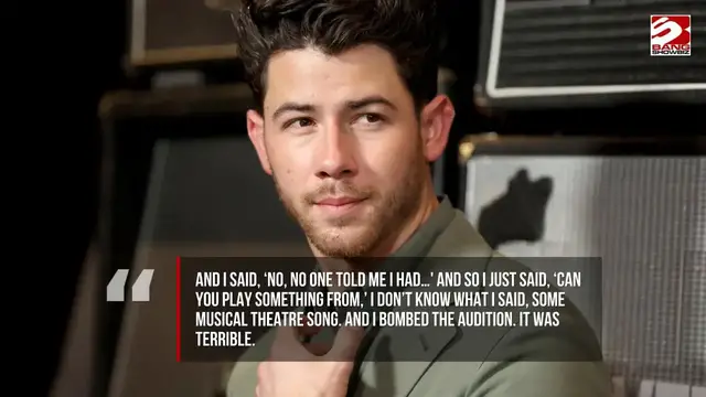 Video thumbnail for 'It was terrible!' How Nick Jonas 'bombed' his Frozen audition