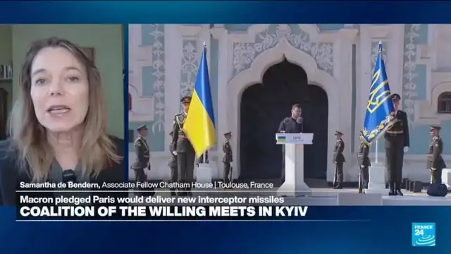 Video thumbnail for Ukraine showing ‘remarkable innovation’: Kyiv ‘holding front line’ while striking Russia’s economy