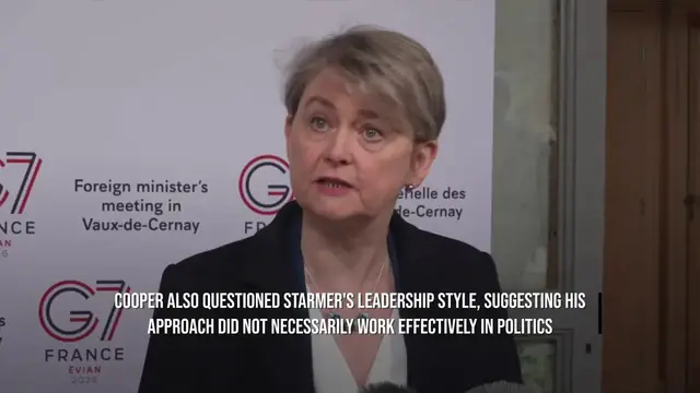 Video thumbnail for Yvette Cooper Launches Stinging Criticism Of Starmer Government.