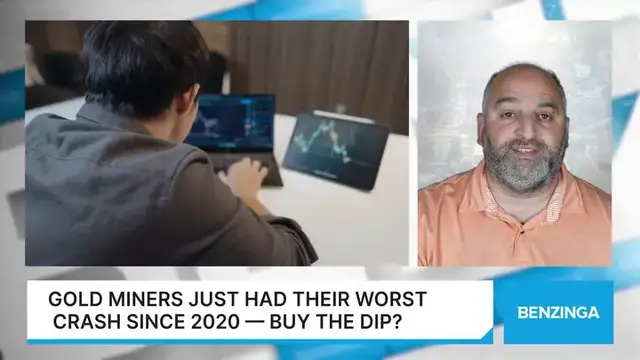 'Video thumbnail for Gold Miners Just Had Their Worst Crash Since 2020 — Buy The Dip?'