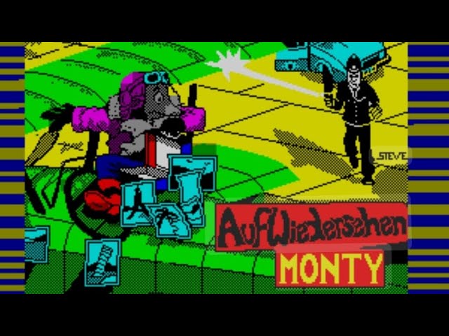 Video thumbnail for Auf Wiedersehen Monty on the Zx Spectrum