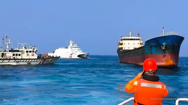 'Video thumbnail for Taiwan charges Chinese captain in first-ever undersea cable sabotage case'