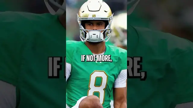 Video thumbnail for (190) notre dame football qb battle: cj carr vs kenny minchey
