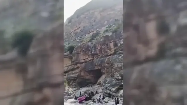 Video thumbnail for Pakistan: At Least 40 Dead in Bus Crash in Pakistan.