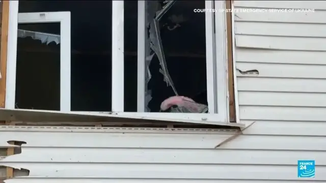 'Video thumbnail for Ukrainians describe deadly Russian drone attack on ten regions'