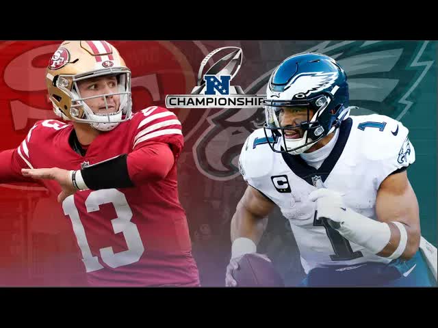 Video thumbnail for law nation sports: 49ers vs eagles nfc championship preview: power matchups & key strategies