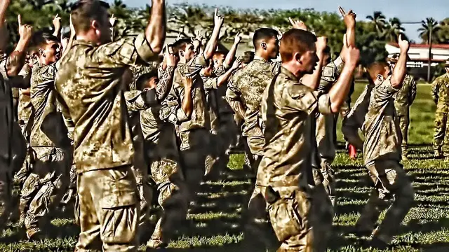 'Video thumbnail for USMC Duty In Tonga • You May Have To Dance & Wrestle'
