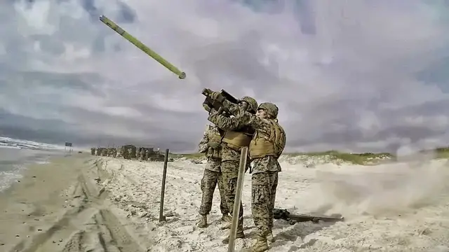 Video thumbnail for Low Altitude Air Defense • FIM-92 Stinger Missiles