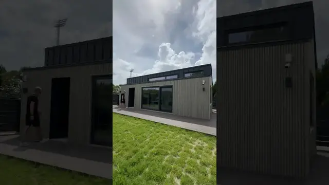 'Video thumbnail for kerry tarnow: lg's prefab home tour - mono plus 26'
