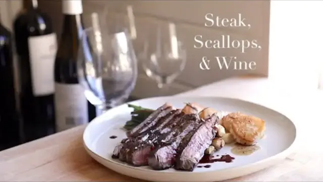 'Video thumbnail for Steak, Scallops, & Wine (Aervana)'