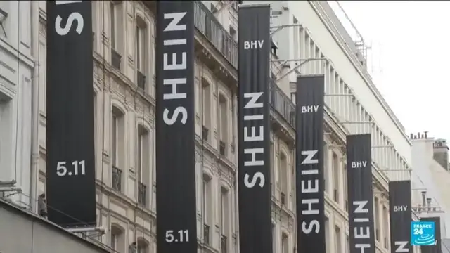 Video thumbnail for French parliament passes fast-fashion law to curb Shein and Temu
