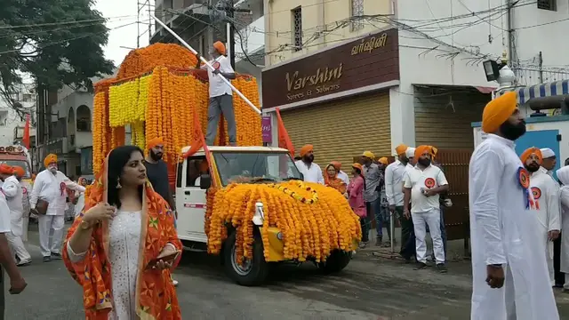 Video thumbnail for Vibrant Parade for Guru Nanakji 550th Anniversary, RS Puram, Coimbatore