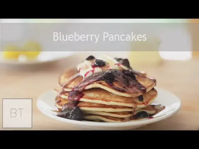 Video thumbnail for Blueberry Pancakes | Byron Talbott