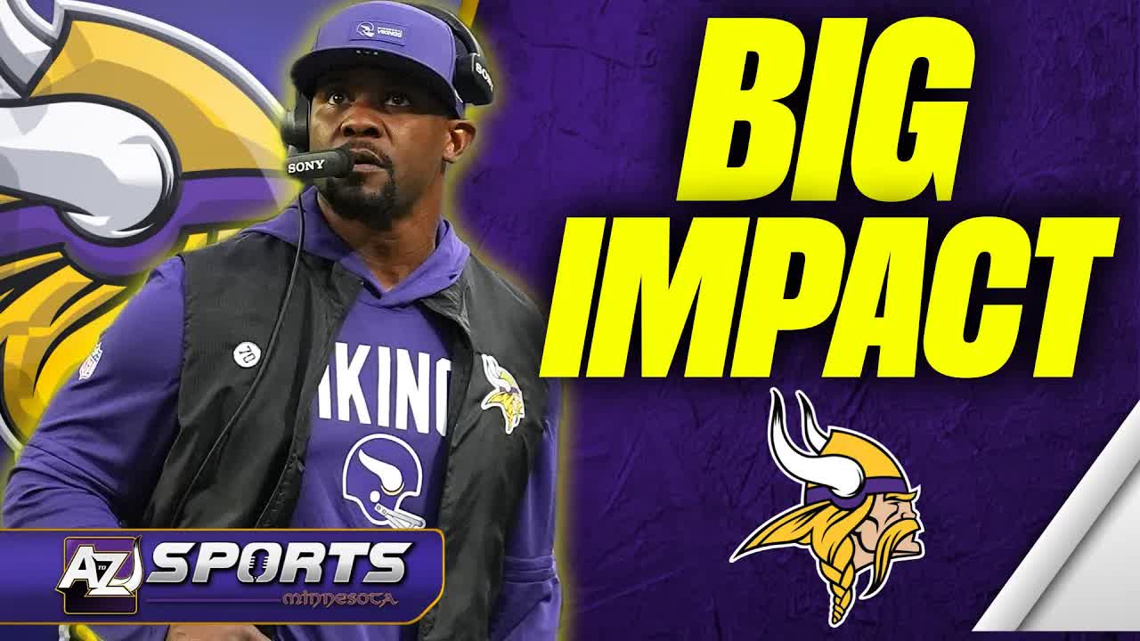 Video thumbnail for A to Z Sports - Minnesota VIkings: brian flores' impact: vikings' defensive future & nfl draft strategy