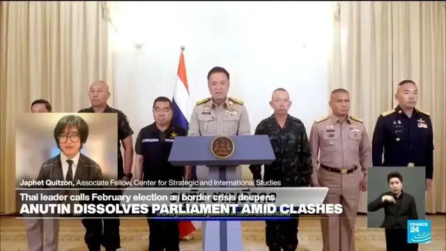 Video thumbnail for Thailand's high-risk election: Anutin rolls dice on 'wave of nationalism'