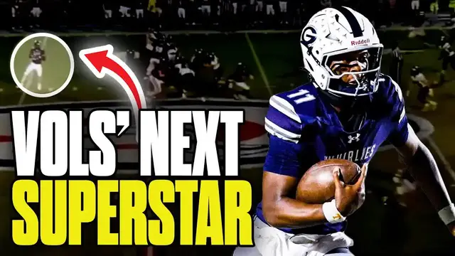 'Video thumbnail for a to z sports film room: faizon brandon: elite 2026 qb potential, tennessee volunteers commit'